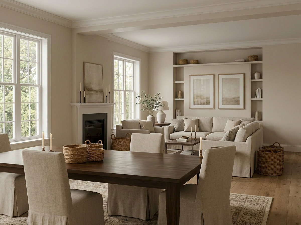 A warm, plant-filled Havenly interior